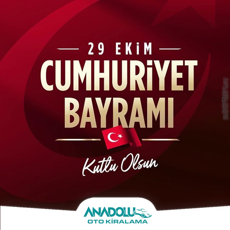 Cumhuriyet bayramı kutlu olsun .! 